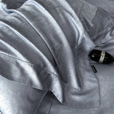 Purpdrank  600TC Lyocell Bamboo Fiber Soft Silky Cool Feeling Bedding Set Vintage jacquard Duvet Cover Bed Sheet/Fitted Sheet Pillowcases