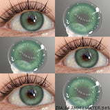 Purpdrank  1 Pair Cosplay Contact Lenses for Eyes Colored Fashion Pink Contacts Lens Purple Cosmetic Pupil Yearly Contact Lenses