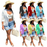 Purpdrank  Elegant Blazer Women Korea Fashion Single-breasted Long Sleeve Casual Blazers Jacket Office Lady Slim Work Wear Coat Tops Femme
