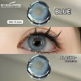 Purpdrank  Brown Colored Contact Lenses for girls Contact lenses Fashion Contacts Gray Eye Lens Beautiful Blue Pupils