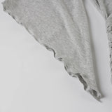 Purpdrank  Casual Solid Halter T Shirt Casual Slim Bandage Slash Neck Short Sleeve Tees Women 2025 Summer Fashion Streetwear Ladies