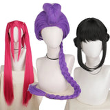 Purpdrank  Cosplay Wigs Women Rumi Mira Zoey Costume Wigs Adult Anime Halloween Accessories