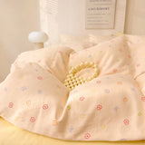 Purpdrank  Plaid Style Comforter Cover Single/Double Duvets Cover 100% Cotton Blanket Cover Girls Boys Room Quilt Cover 이불커버(No Pillowcase)