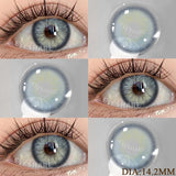 Purpdrank  Purple Color Contact Lenses For Eyes Natural Eye Brown Color Lens Cosmetic Soft Eye Lenses Beauty Pupils Colored Lenses
