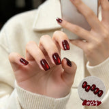 Purpdrank  10ML Red Wine Cat Magnetic Gel Nail Polish Glitter Semi Permanant Soak Off UV LED Gel Varnish For Manicure DIY Nail Supplies