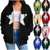 Purpdrank  Women's Long Sweatshirt Thickened Autumn Winter Style Couple Lazy Person Long-Term Spot Series Casual Comfortable Top