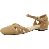Purpdrank  Fashion Womens Shoes 2025 Summer Round Toe Breathable Female Med Clear Heels Luxury Comfort Girls Beige Medium Sandal