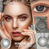 Purpdrank  Colored Contact Lenses for Eyes 1Pair/2Pcs Yearly Natural Blue Lenses Cosmetic Soft Beautyful Pupils Gray Eye Contacts