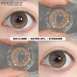 Purpdrank  High Quality Soft Colored Contact Lenses Korean Brown Lenses Pink Makeup Lenses Purple Eyes Contact Gray Beauty Lenses