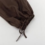 Purpdrank   Autumn New Women's High Waist Drawstring Wide Leg Pants Loose Casual Palazzo Pants Comfy Loungewear Trousers