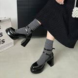 Purpdrank  Designer Women Nightclub Pumps Fashion Cross Strap Buckle Shoes 2025 New Spring Autumn Wedding Party Shoes