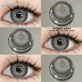 Purpdrank  Black Big Diameter Lenses 14.5mm Colored Contact Lenses for Eyes Big Eye Lenses Natural Look Black  Lentes De Contacto