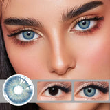Purpdrank  1 Pair Colored Contact Lenses Natural Look Brown Eye Lenses Gray Contact Blue Lenses Green Eye Lenses Wholesales