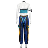Purpdrank  Anime Cosplay Costume Suit for Zoey Halloween Carnival Party Roleplay Accessories Women Uniform Props Print Outfit