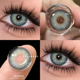 Purpdrank  2pcs Contact Lenses Colored Contacts Beautiful Pupil Natural Contact Lenses for Eyes Color Yearly Cosmetic Contact Lens