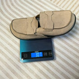 Purpdrank  Genuine Leather Half Slippers for Women Spring Autumn New Soft Bottom Thick Bottom Slip-On Shoes Comfortable Lazy Women's Sandal