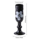 Purpdrank  Personalized Mug Hand Drawn Water Cup Coffee Dessert Shop Desktop Decoration High Footed Cup Ceramic Milk Container Holiday Gift