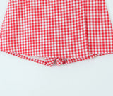 Purpdrank  2 colors 2025 Women Cotton Linen Mini Shorts Buttons High Waist Back Zipper Front Slit Skirt-Shorts