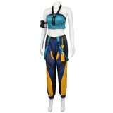 Purpdrank  Anime Cosplay Costume Suit for Zoey Halloween Carnival Party Roleplay Accessories Women Uniform Props Print Outfit