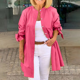 Purpdrank  Elegant Women Shirt Top Elegant Women's Long-sleeved Shirt Collection Versatile Workwear Party Tops Vacation for Stylish