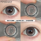 Purpdrank  High Quality Soft Colored Contact Lenses Korean Brown Lenses Pink Makeup Lenses Purple Eyes Contact Gray Beauty Lenses