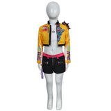 Purpdrank  Children Cosplay Performance Costume Outfit Rumi Group Concert Halloween Clothes Outfit Size 110-160