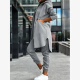 Purpdrank  Faionable Casual Hoodie Jaet Two-Piece Set Women's Spring Ensemble Comfortable Streetwear Outfit for Young Adults