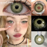 Purpdrank  2Pcs Yearly Use Color Contact Lenses for Eye Natural Pupils Gray Blue Contact Lenses Cosmetic Green High Quality Lenses