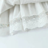 Purpdrank  Princess Floral Print Front Cross Lacing Up Ruched Elastic Low Waist Sling Dress Women Swing A-lined Mini Tank Dresses Robe