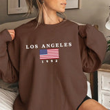 Purpdrank  Women's Autumn Winter Fashion Casual Long-Sleeved Fleece-Lined round Neck Pullover Sweater Letter Print Loose Fit with Collar