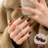Purpdrank  10ML Red Wine Cat Magnetic Gel Nail Polish Glitter Semi Permanant Soak Off UV LED Gel Varnish For Manicure DIY Nail Supplies