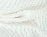 Purpdrank  Women Hollow out Through Buttons Pearl Knitted Short Sleeve Sweater Crop Pullovers Knitwear All Match Knitting Tops Jumper