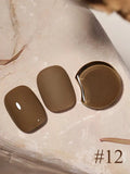 Purpdrank  TC 10ML Autumn Winter Mousse Black Chocolate Caramel Coffee Chocolate Gel Nail Polish 2025 Meilad Whitening Tmperament Nail Art