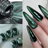 Purpdrank  Brown Gold Cat Magnetic Eye Gel Polish 10ml Autumn Water Light Magnet Crystal Soak Off Nail Art Varnish Manicure