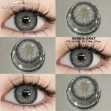 Purpdrank  Black Big Diameter Lenses 14.5mm Colored Contact Lenses for Eyes Big Eye Lenses Natural Look Black  Lentes De Contacto