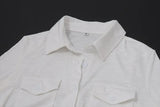 Purpdrank  Summer and Autumn Women's College Style Sweet Lapel Single-breasted Cardigan Slim-fit Shirt Women