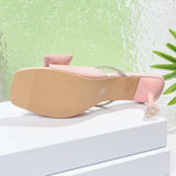 Purpdrank  Beautiful Rhinestone Bow Strap Sandals for Women 2025 Summer Sexy Open Toe High Heel Outer Sandals