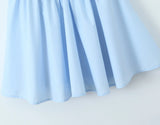Purpdrank  Evening Party Dresses Short Luxury Dresses Women Summer White Dress Women Clothing Short Sleeve Ruched Dresses Button Up