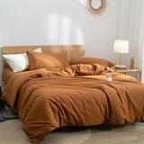 Purpdrank  High Quality 100% Cotton Soft Bedding Sets Skin Friendly Cozy Single Double Bed Liners Comforter Set for Adults and Children