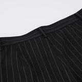 Purpdrank  Wide Leg Pants for Women High Waist Striped Print Long Pants Spring Fashion Loose Casual Trousers Office Streetwear