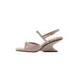 Purpdrank  Street Style Open Toe Women  Shoes Fashion Summer Thick Heel  Party Dress Sandalias Shoes  Luxury