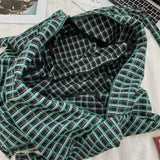 Purpdrank  Colorful Plaid Shoulder Bags for Women Large Capacity Portable Ladies Tote Underarm Bag Travel Outdoor Female Casual Handbags