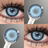 Purpdrank  2Pcs Color Contact Lenses for Eyes Anime Cosplay Colored Lenses Red Lens Blue Multicolored Lenses Cosmetic Beauty Lens