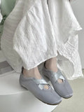Purpdrank  Shoes Woman Flats Dress Hoof Heels Fabric Rome Rubber PU Shoes Woman Flats Dress Fabric Hoof Heels PU Rubber