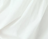 Purpdrank  New Holiday Buttons Low Waist Midi Long Skirt Women Spliced Ruched Wood ears Swing A-lined Skirts Boho Yellow White