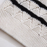 Purpdrank  Spring New Women's Fashion temperament casual versatile striped short knitted short sleeved tight shorts set