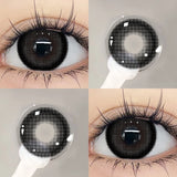 Purpdrank  1 Pair Korean Lenses Colored Contact Lenses with Degree Myopia Lenses Blue Eye Lens Graduated Contact Lenses