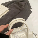 Purpdrank  Mini Boston Shoulder Crossbody Bags For Women Lace Bowknot Round Top-handle Bag With Heart Pendant 2025 Designer Handbags