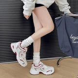 Purpdrank  Summer New Women's Dad Sneakers - Breathable Mesh Small-Design Casual All-Match Sports Shoes
