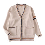 Purpdrank  Mizuki Haramachi Knitted Cardigan Pullover Sweater Jacket for Women Class Uniform Spring Autumn Winter Work Leisure